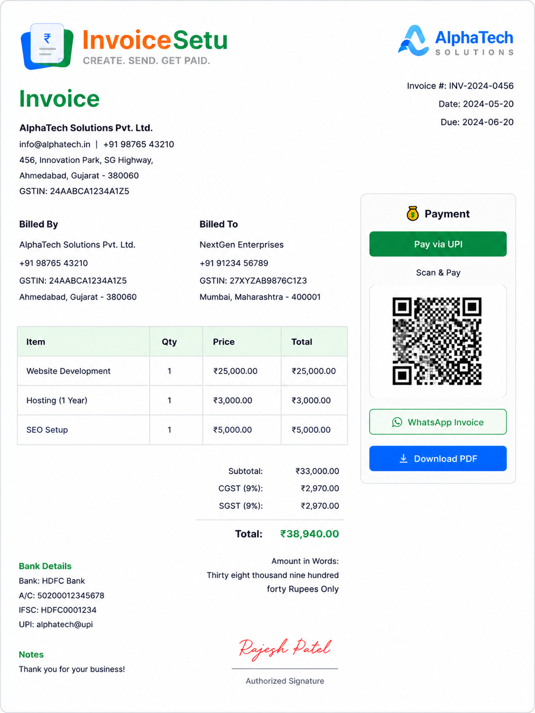 Invoice Preview